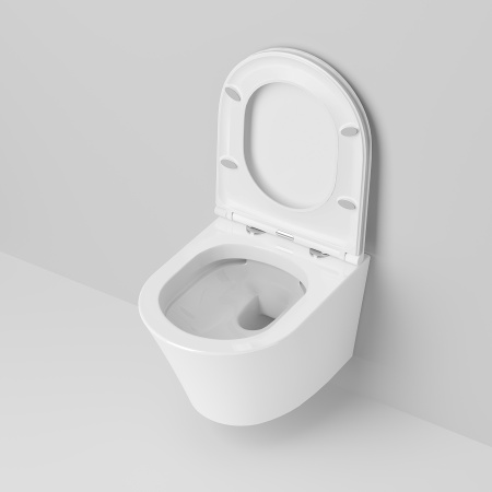 Унитаз подвесной Ambassador Ritz 233K19004RS белый с сиденьем микролифт каскадный смыв